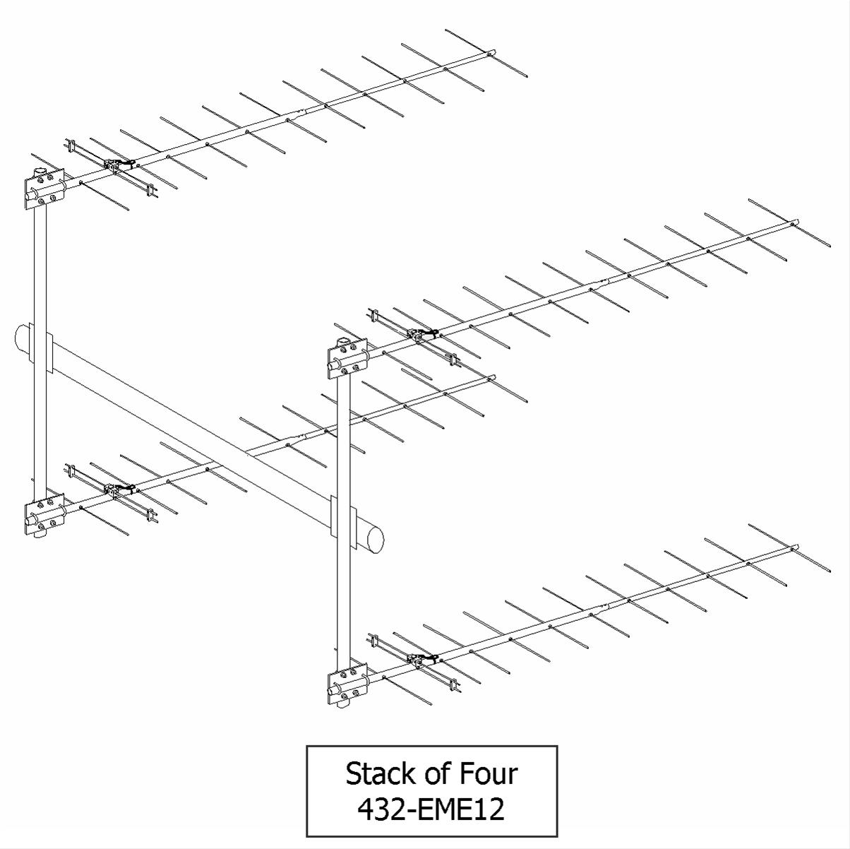 M2 Antennas 43212EME M2 Antennas 432-12EME 70cm Yagi Antennas | DX ...