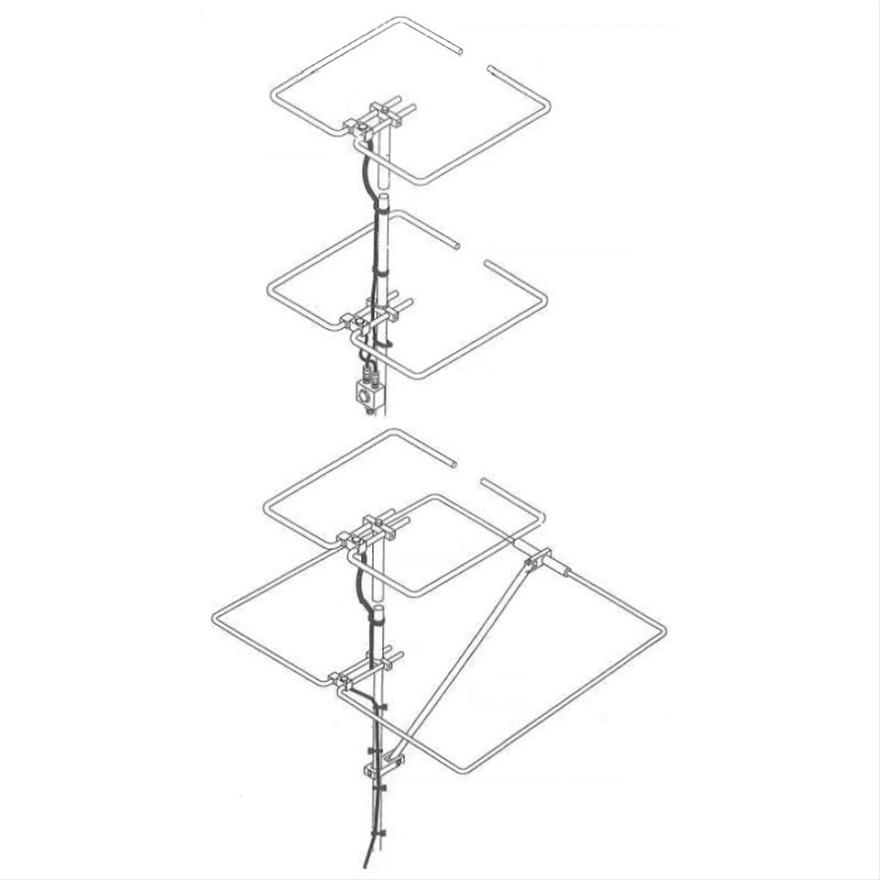 M2 Antennas STACKKIT2M M2 Antennas HO LOOP Stacking Kits DX Engineering
