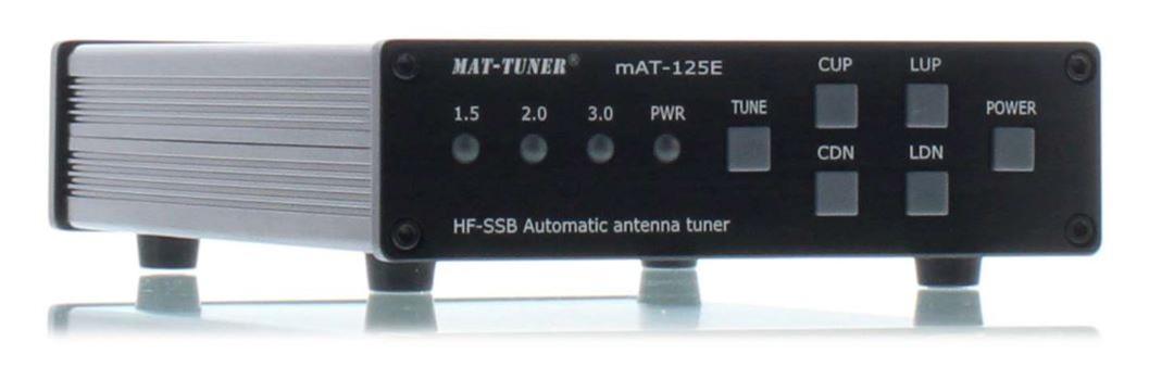 mAT125E HF Auto-tuner 120W AUTO TUNER Automatic Antenna Ham Radio Short Wave 