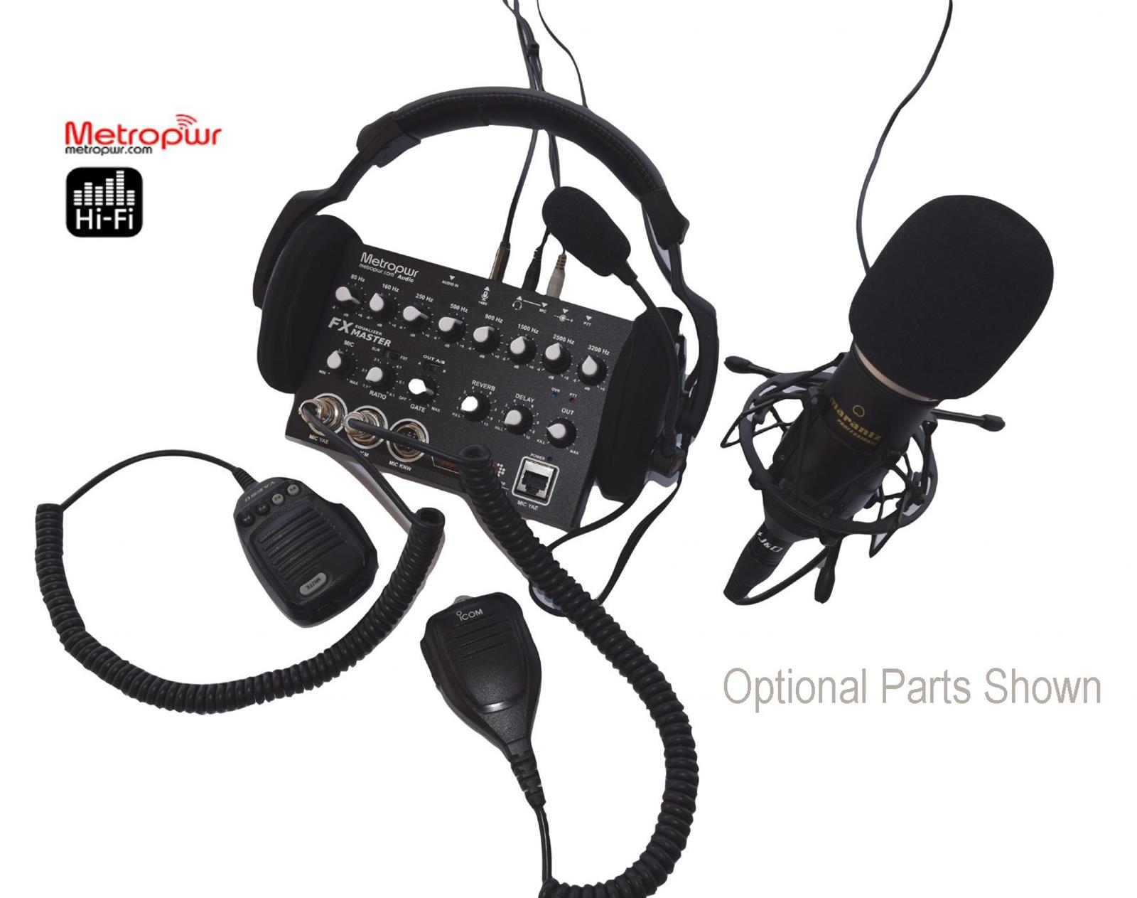 Metropwr FXMASTER Metropwr FXMASTER 8 Band Audio Equalizers DX