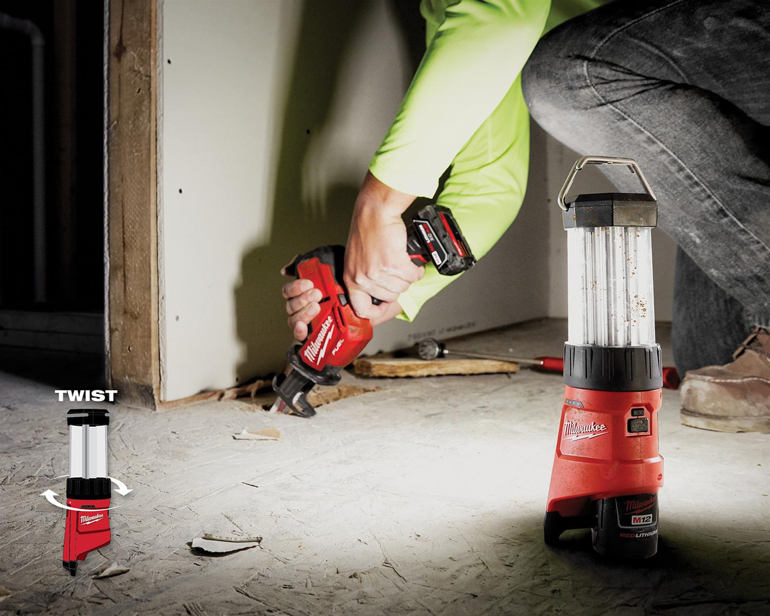 Milwaukee Tool 2362-20 Milwaukee M12 Trouble Lights with USB