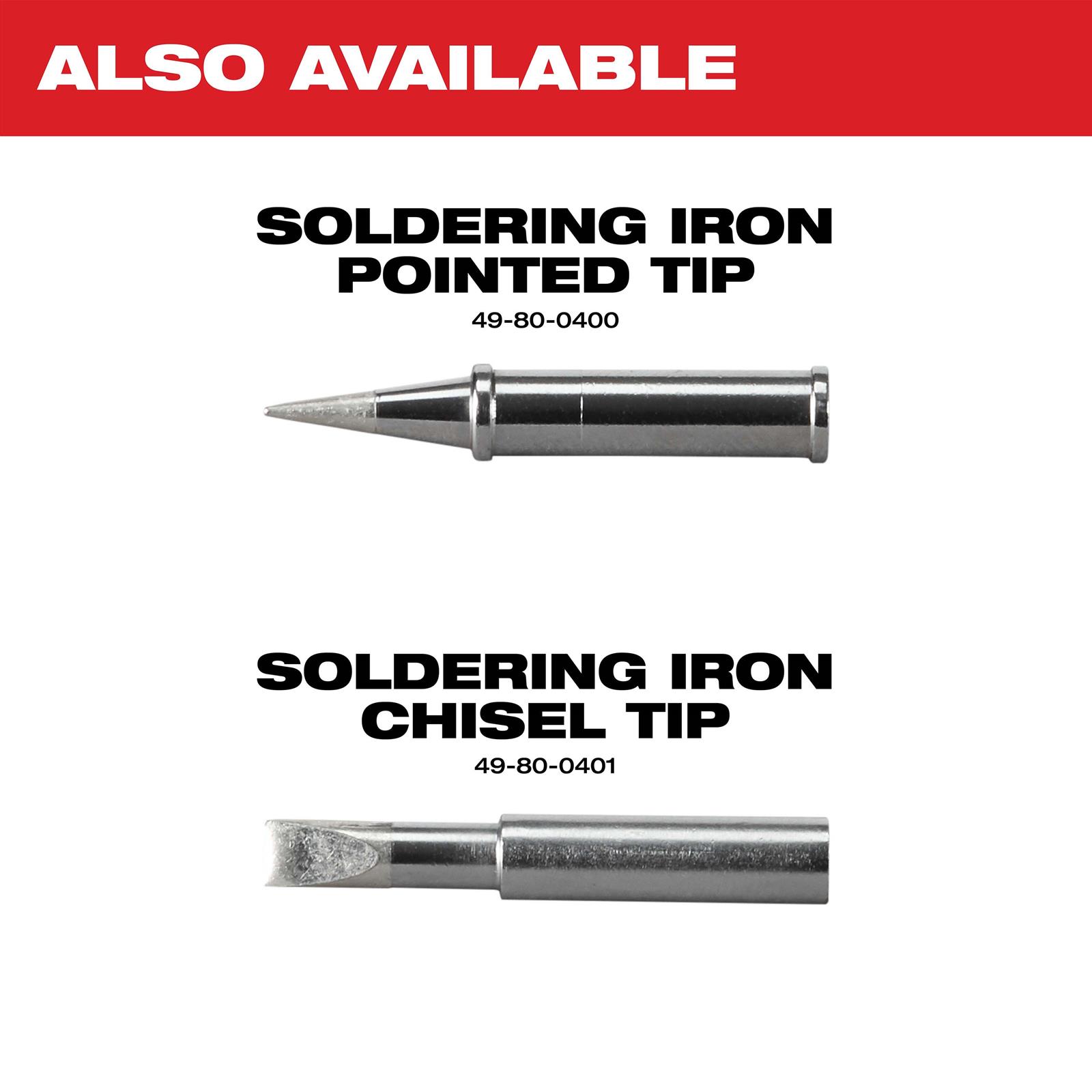 Milwaukee Tool 2488-20 Milwaukee M12 Soldering Irons | DX Engineering