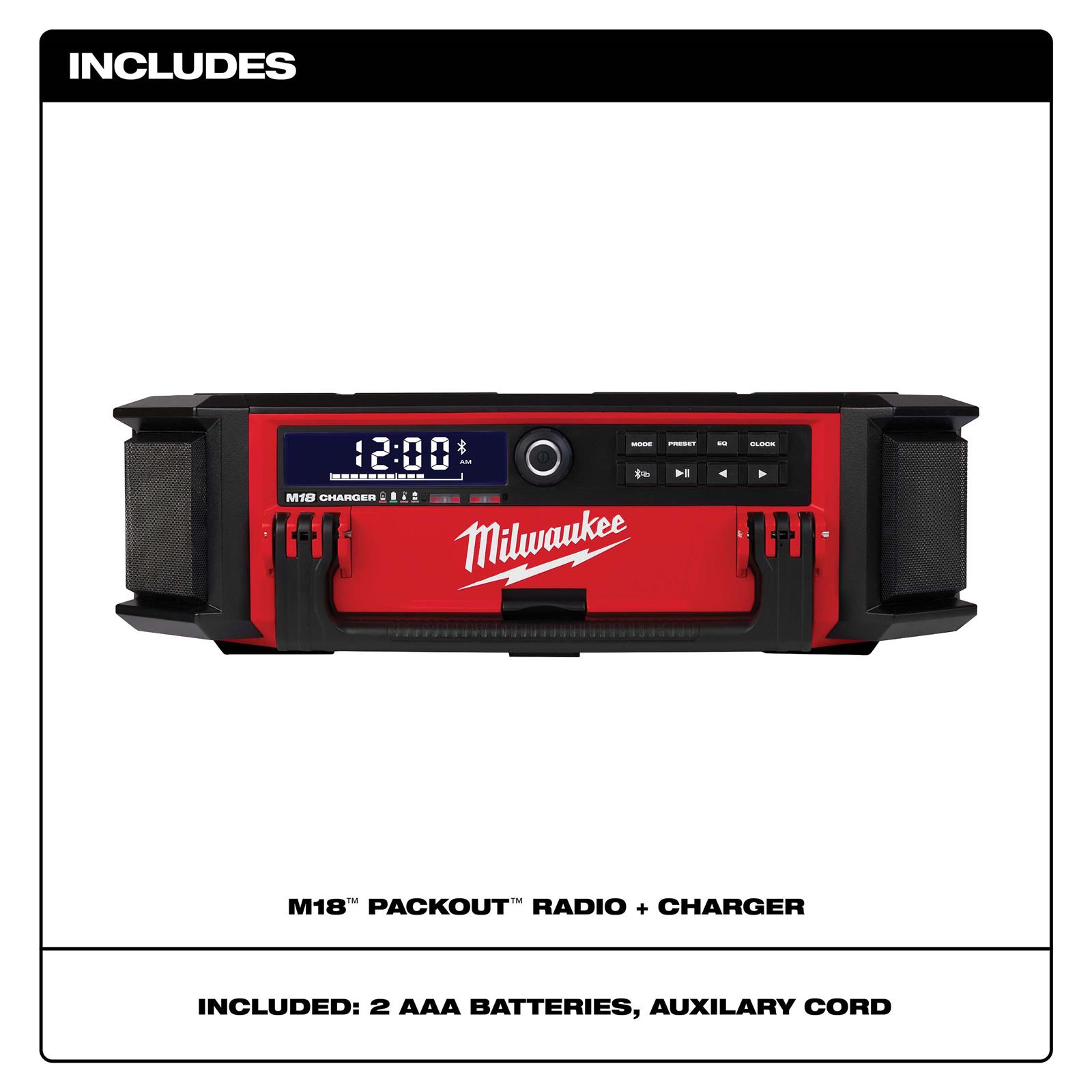 Milwaukee Tool 2950-20 Milwaukee M18 PACKOUT Radio and