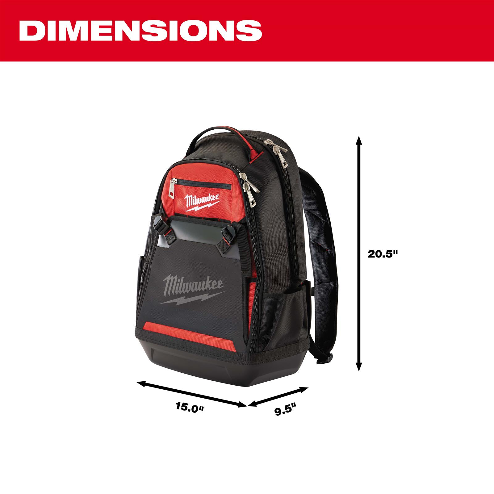 Milwaukee Tool 48-22-8200 Milwaukee Jobsite Backpacks | DX Engineering
