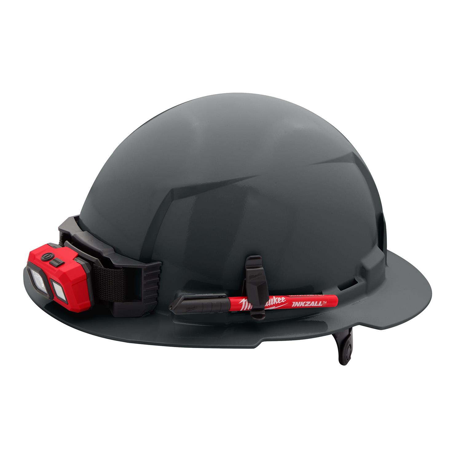 Milwaukee Tool 48-73-1135 Milwaukee Full Brim Hard Hats with 6