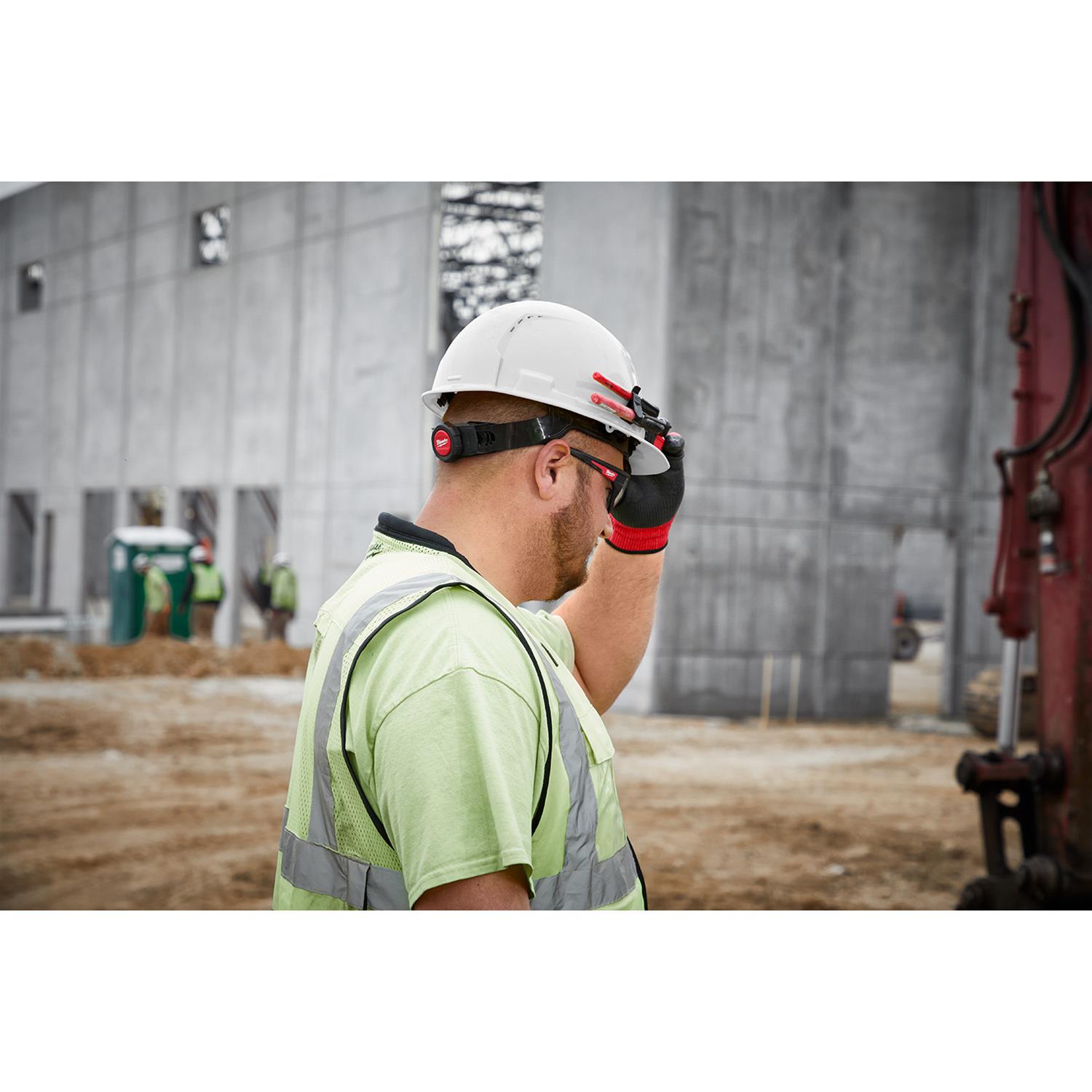 Milwaukee Tool 48-73-1200 Milwaukee Full Brim Vented Hard Hats