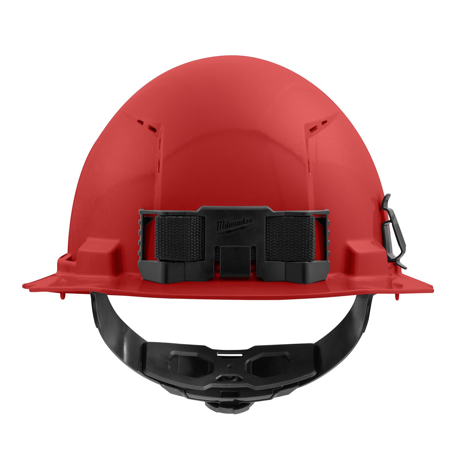 Milwaukee Tool 48731209 Milwaukee Full Brim Vented Hard Hats with 4