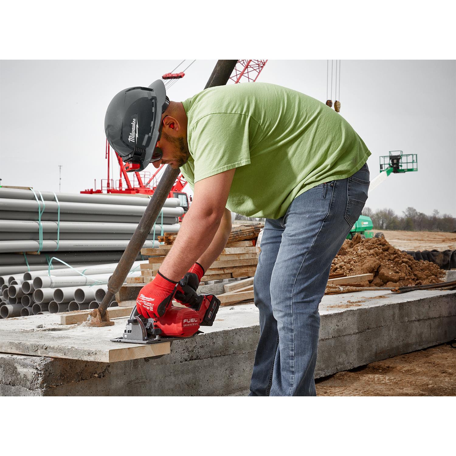 Milwaukee Tool 48-73-1215 Milwaukee Full Brim Vented Hard