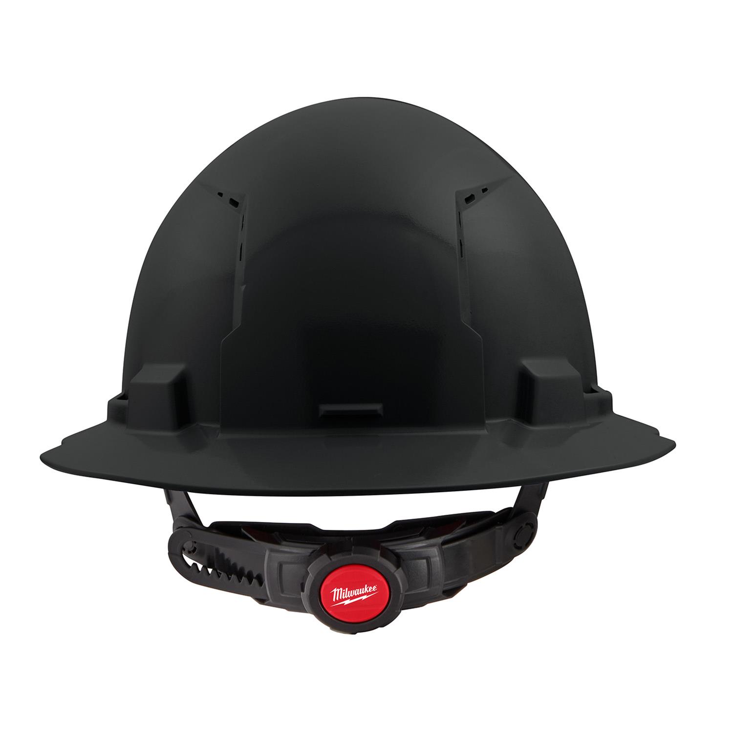 Milwaukee Tool 48731231 Milwaukee Full Brim Vented Hard Hats with 6