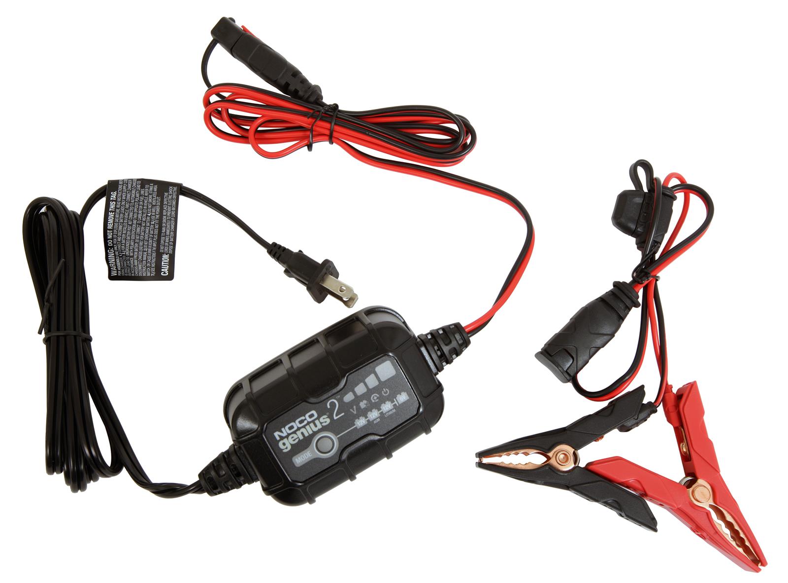 NOCO GENIUS BATTERY CHARGER 2 AMP — Cuzn Bob's Motorcycles