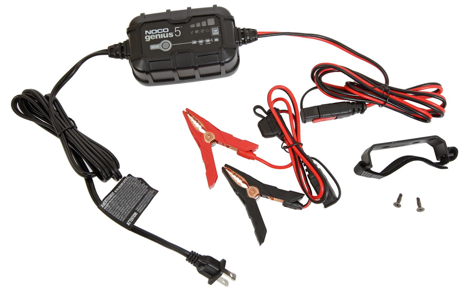 NOCO 10-Amp Battery Charger, Battery Maintainer, and Battery