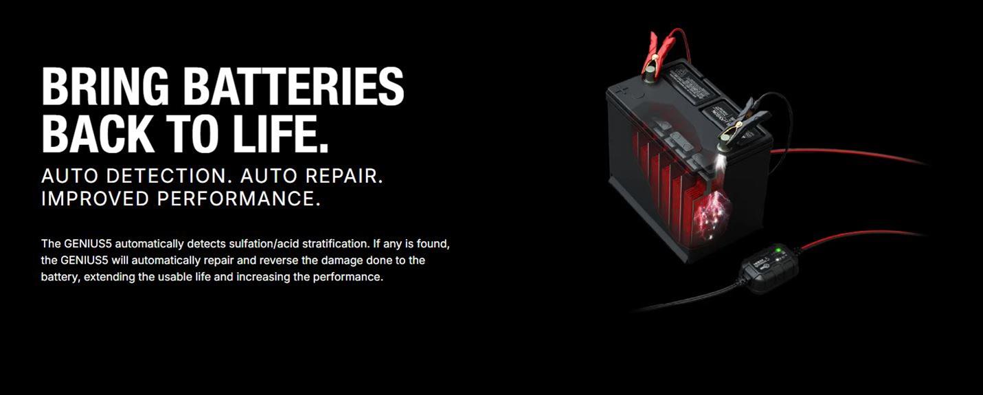 NOCO GENIUS5 NOCO GENIUS5 Smart Battery Chargers | DX Engineering