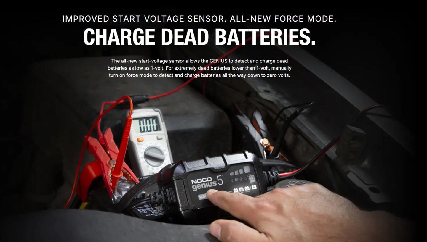 NOCO GENIUS5 NOCO GENIUS5 Smart Battery Chargers | DX Engineering