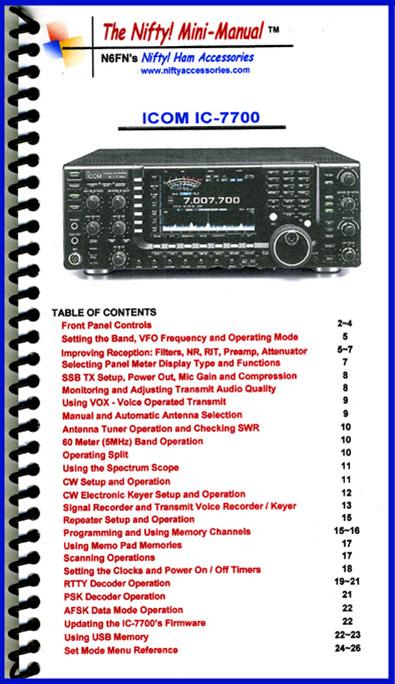 Nifty Accessories MM-IC7700 Nifty Accessories Reference Guides | DX ...