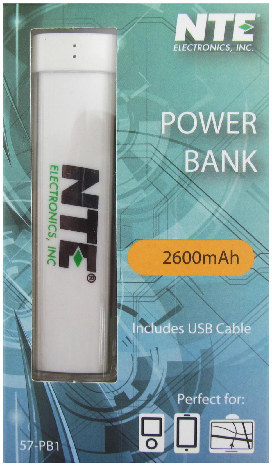 NTE Electronics Inc. 57PB1 NTE Electronics USB Power Banks DX