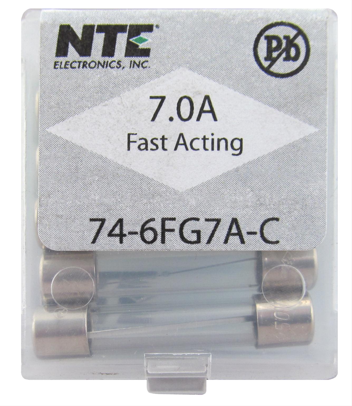 NTE Electronics Inc. 74-6FG7A-C NTE Electronics Electrical Fuses | DX ...