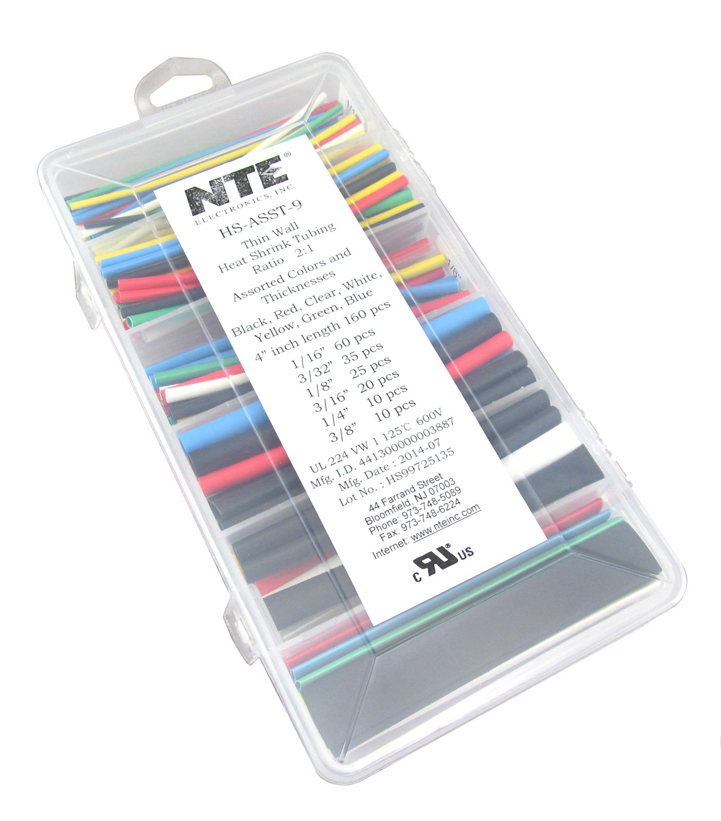 NTE Electronics Inc. HSASST9 NTE Electronics Heat Shrink Sleeves DX