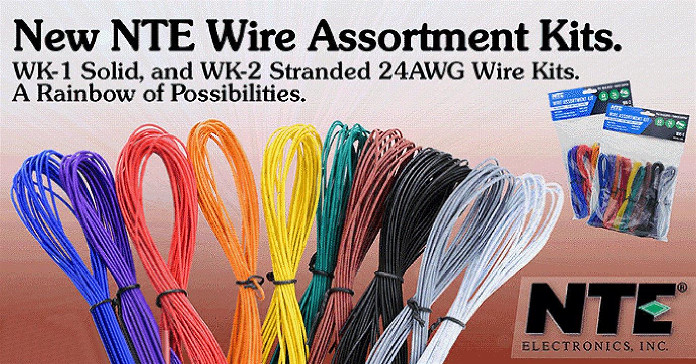 NTE Electronics Inc. WK2 NTE Electronics Wire Assortment Kits DX