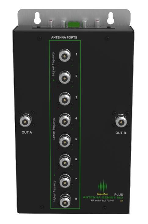 4O3A 4O-AG8X2-N 4O3A Antenna Genius 8X2 Smart Antenna Switches