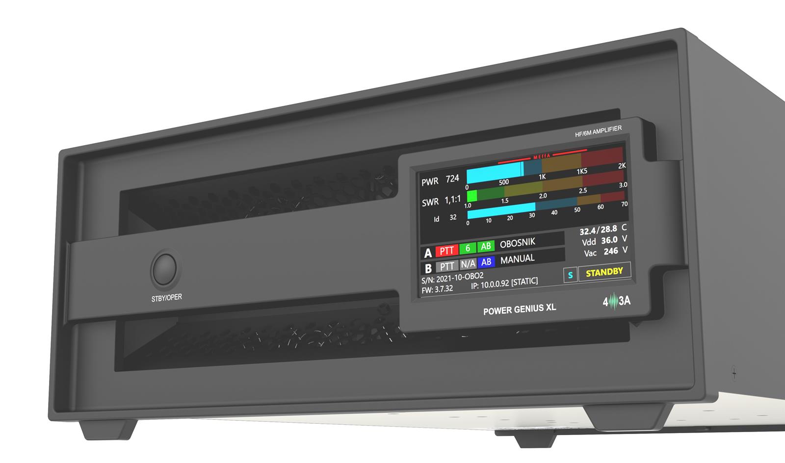 4O3A PGXL-SO2R 4O3A Power Genius XL HF/6M SO2R Amplifiers | DX