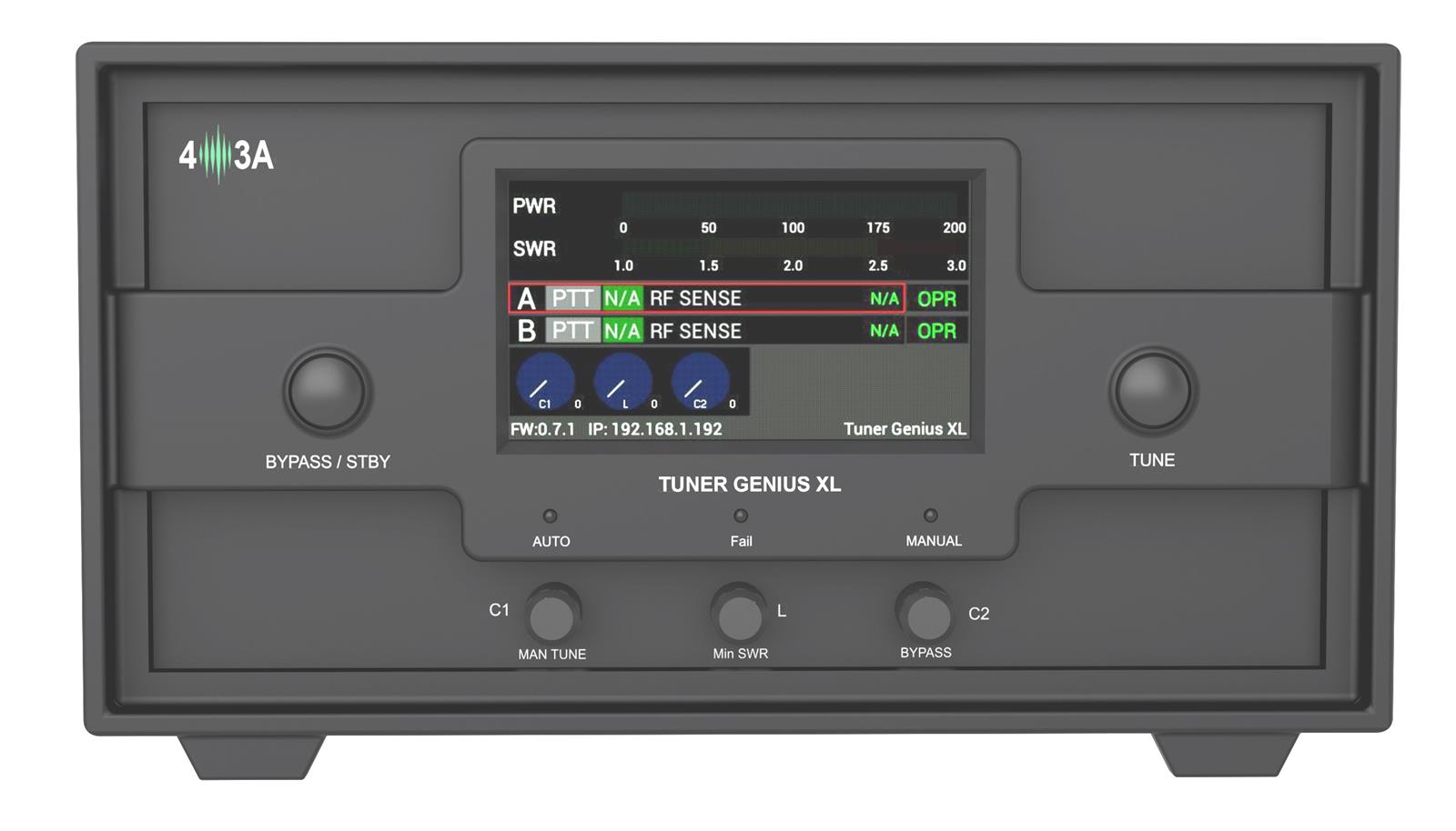 4O3A TGXLSO2R 4O3A Tuner Genius XL SO2R Antenna Tuners | DX