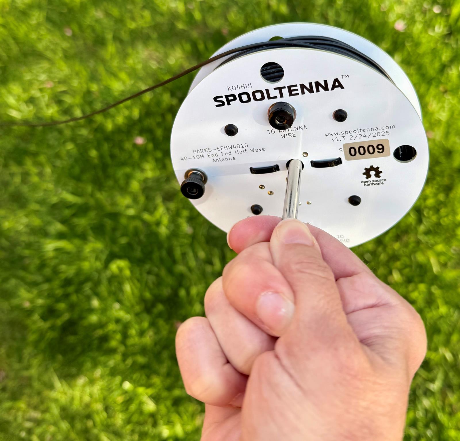 Spooltenna PARKEFHW4010 Spooltenna Parks-EFHW4010 End Fed