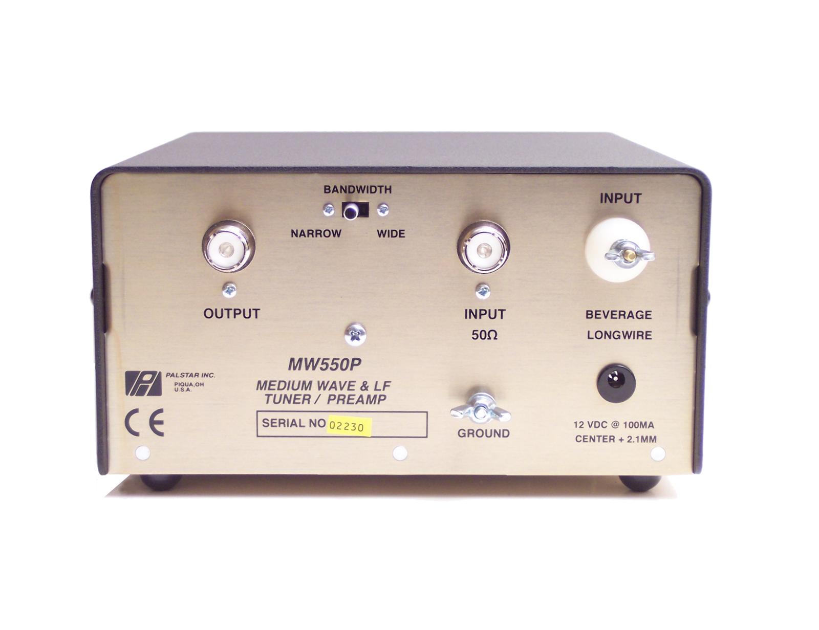 Palstar MW550P Palstar MW550P Active Preselector Tuners DX Engineering