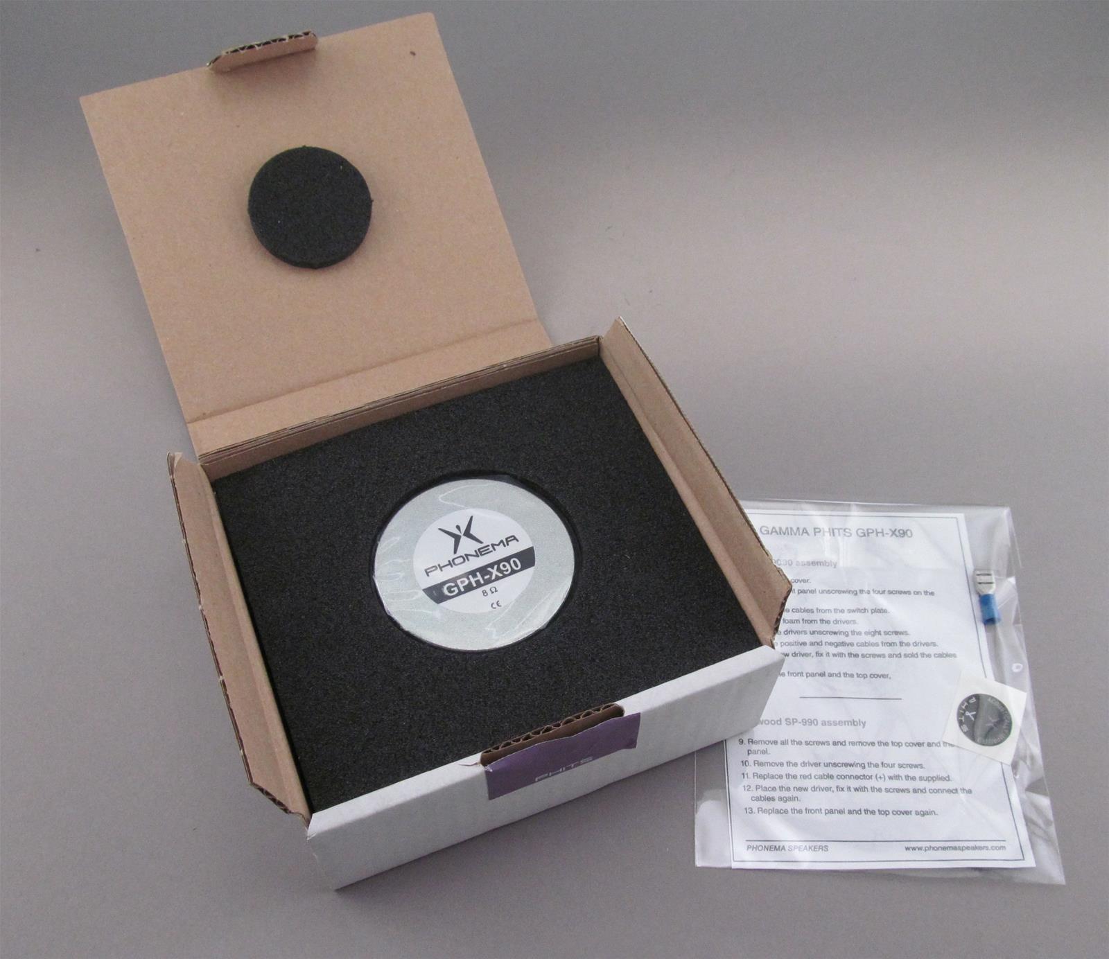 Phonema Speakers GPH-X90 Phonema GAMMA PHITS Speaker Modification