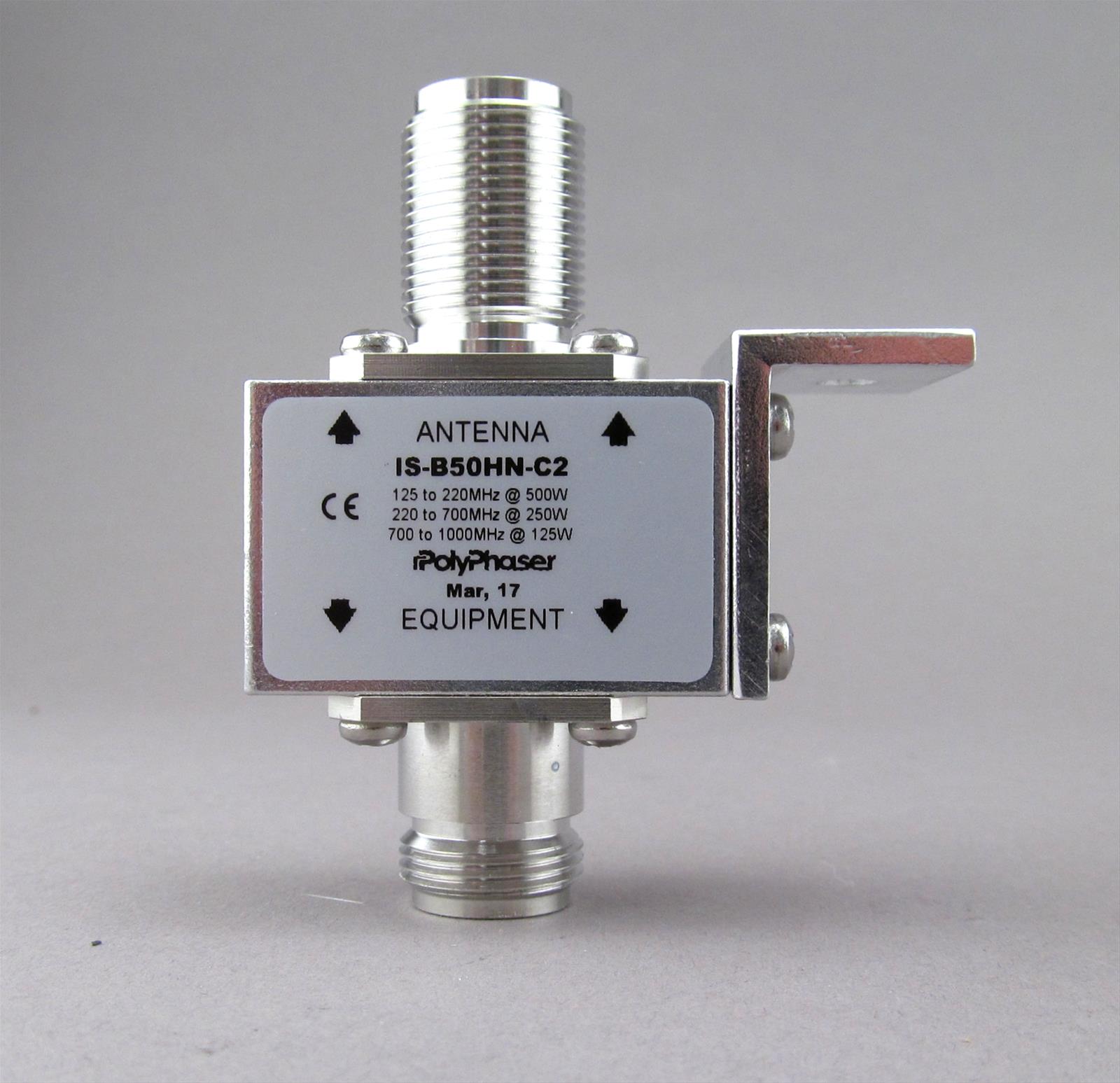 PolyPhaser IS-B50HN-C2 PolyPhaser Coaxial Lightning Protectors | DX ...