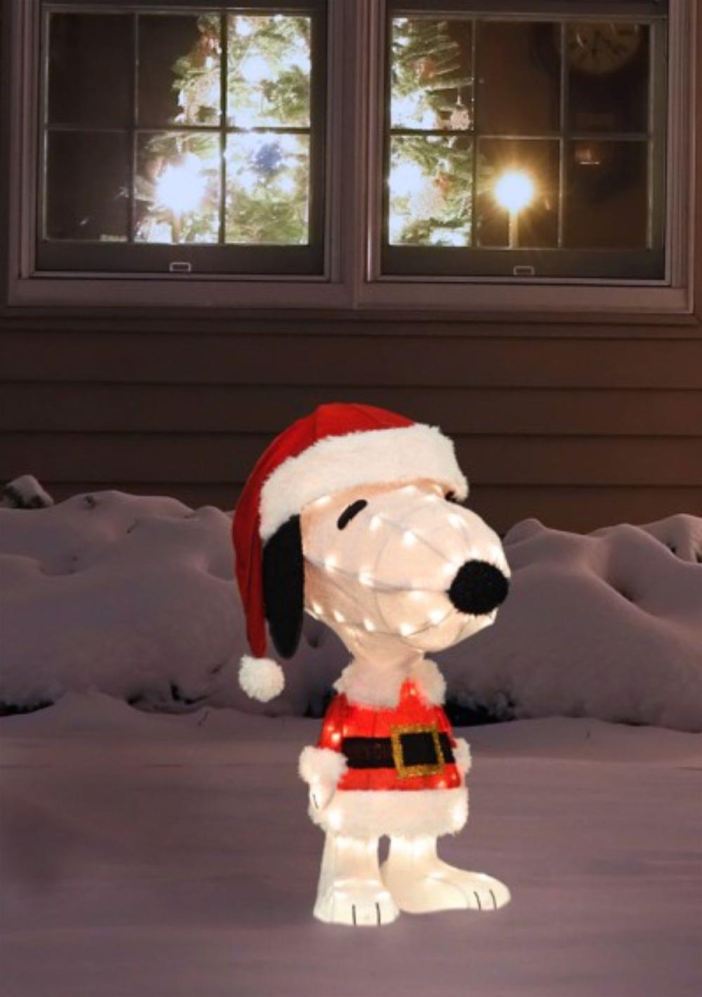 スヌーピー　SNOOPY　LED イルミネーション　ライト　特大　クリスマス スヌーピー SNOOPY LED イルミネーション ライト 特大