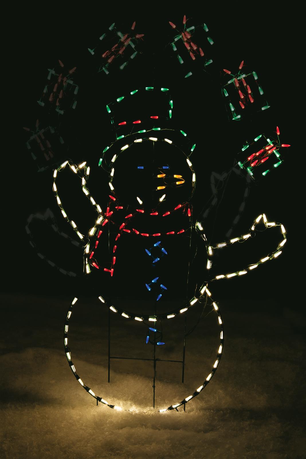 Summit Gifts 90061 Juggling Snowman Animated LED Display | DX Engineering