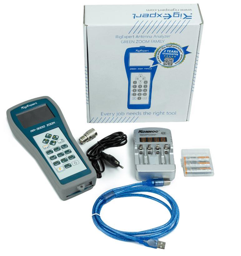 RigExpert AA-3000ZOOM RigExpert Antenna Analyzers | DX Engineering