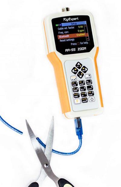 RigExpert AA-55ZOOM-BT RigExpert Antenna Analyzers | DX