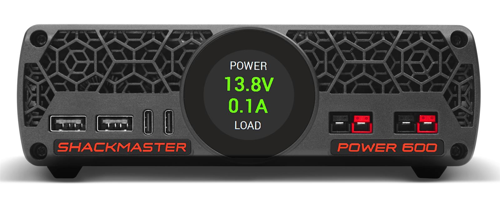 RigExpert POWER-600 Shackmaster Power 600 Compact Desktop Power Supply ...