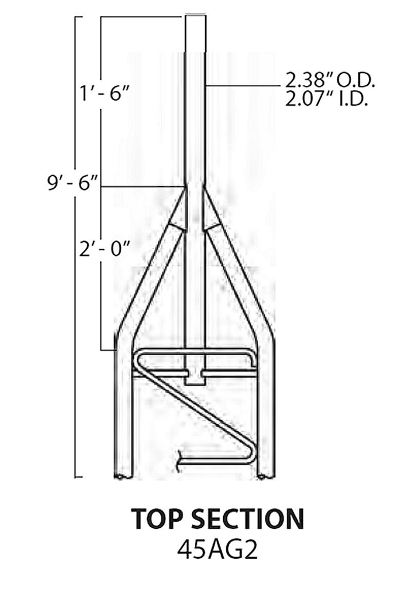 ROHN 45AG2 ROHN 45G Tower Sections | DX Engineering