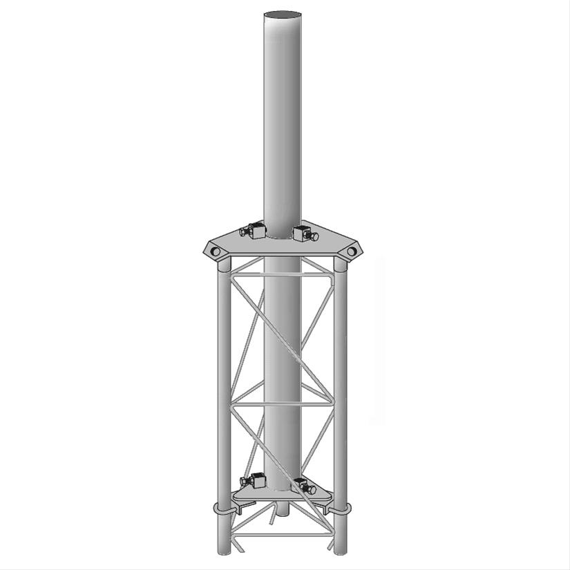 ROHN 55TDM2S3KD ROHN Tower Top Mounts | DX Engineering