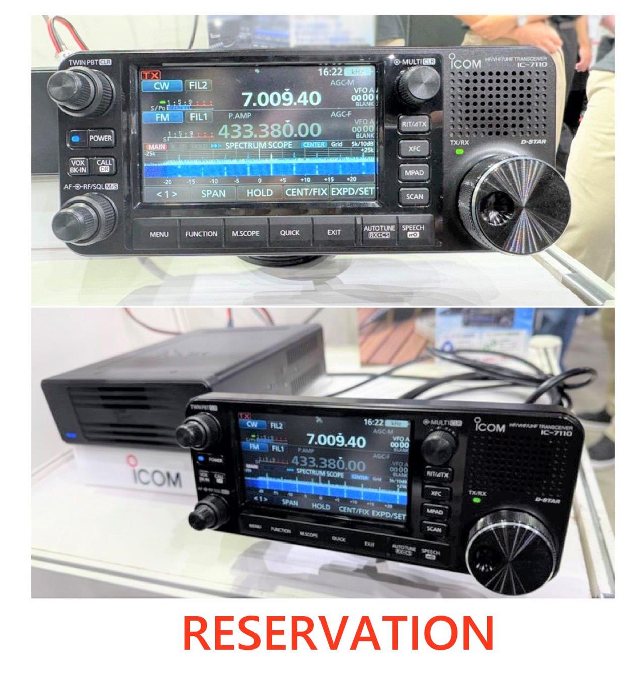ICOM IC-7110 Icom IC-7110 HF/VHF/UHF All Mode Transceiver
