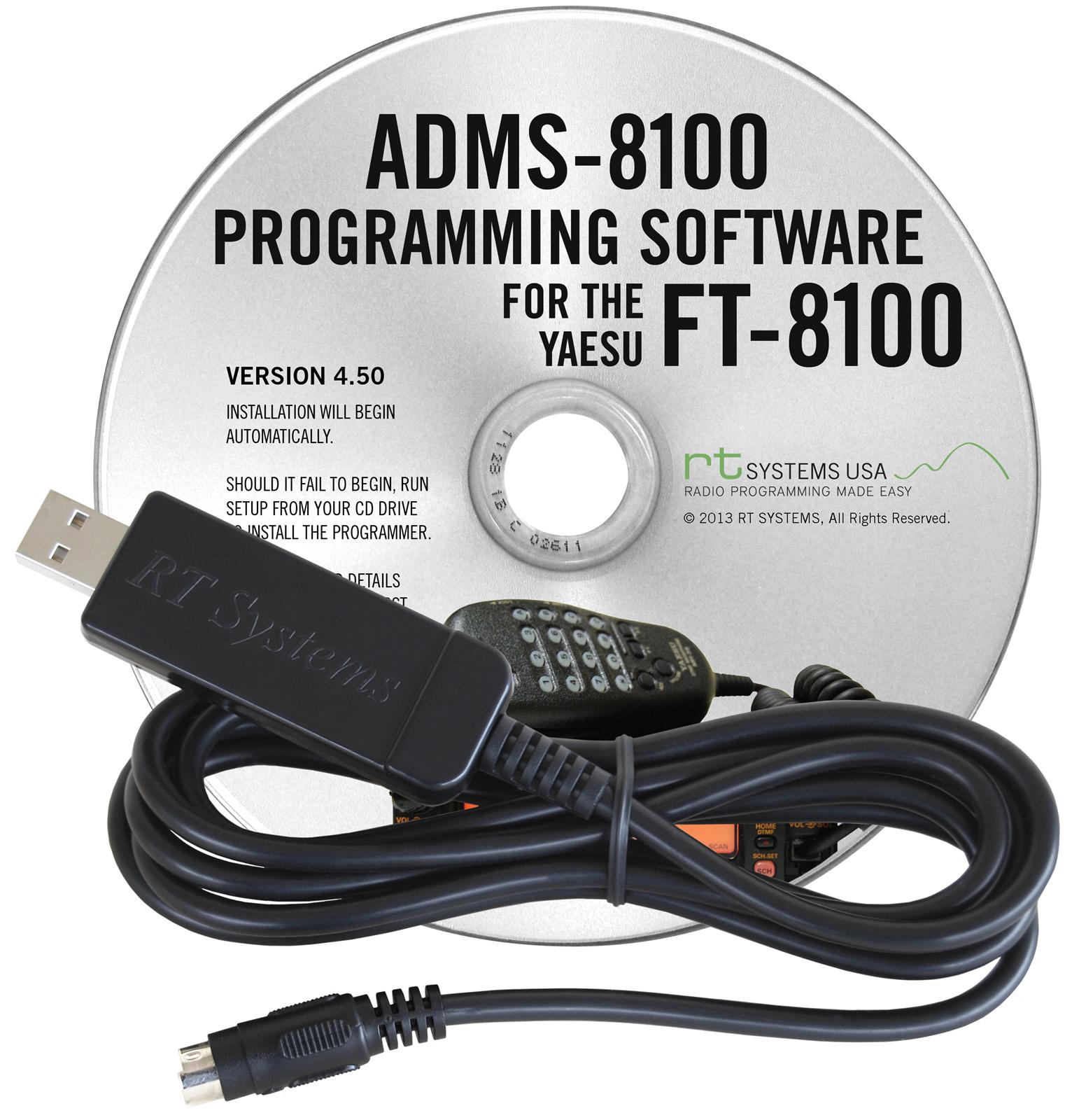 RT Systems ADMS8100 RT Systems Radio Programming Software DX Engineering