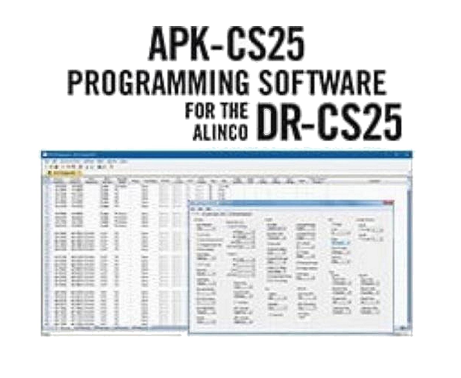 RT Systems APK-CS25-U RT Systems Radio Programming Software | DX ...