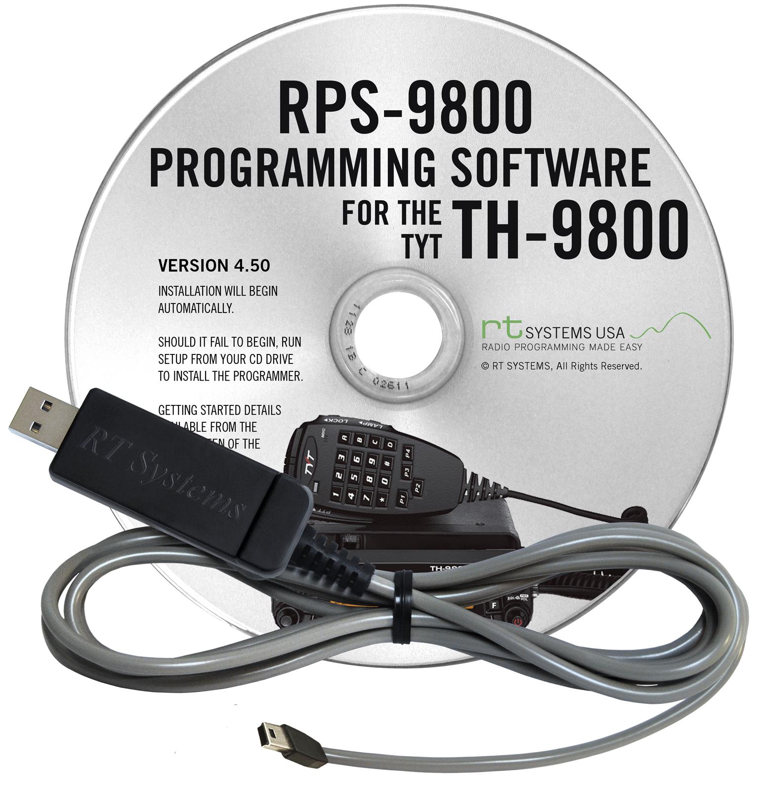 RT Systems Radio Programming Software RPS9800USB Free Shipping on