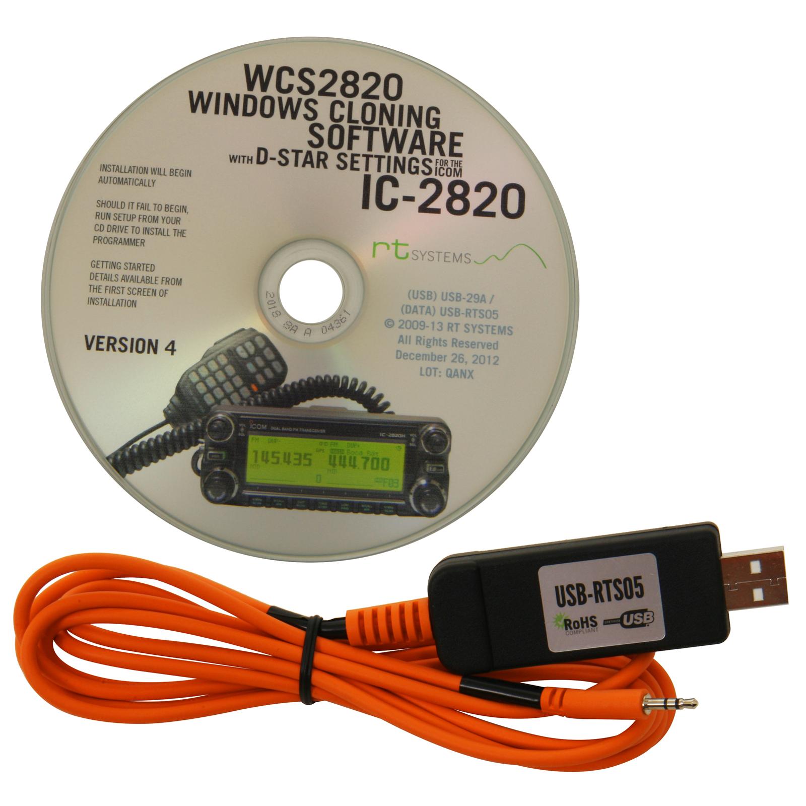 RT Systems WCS2820DATA RT Systems Radio Programming Software DX