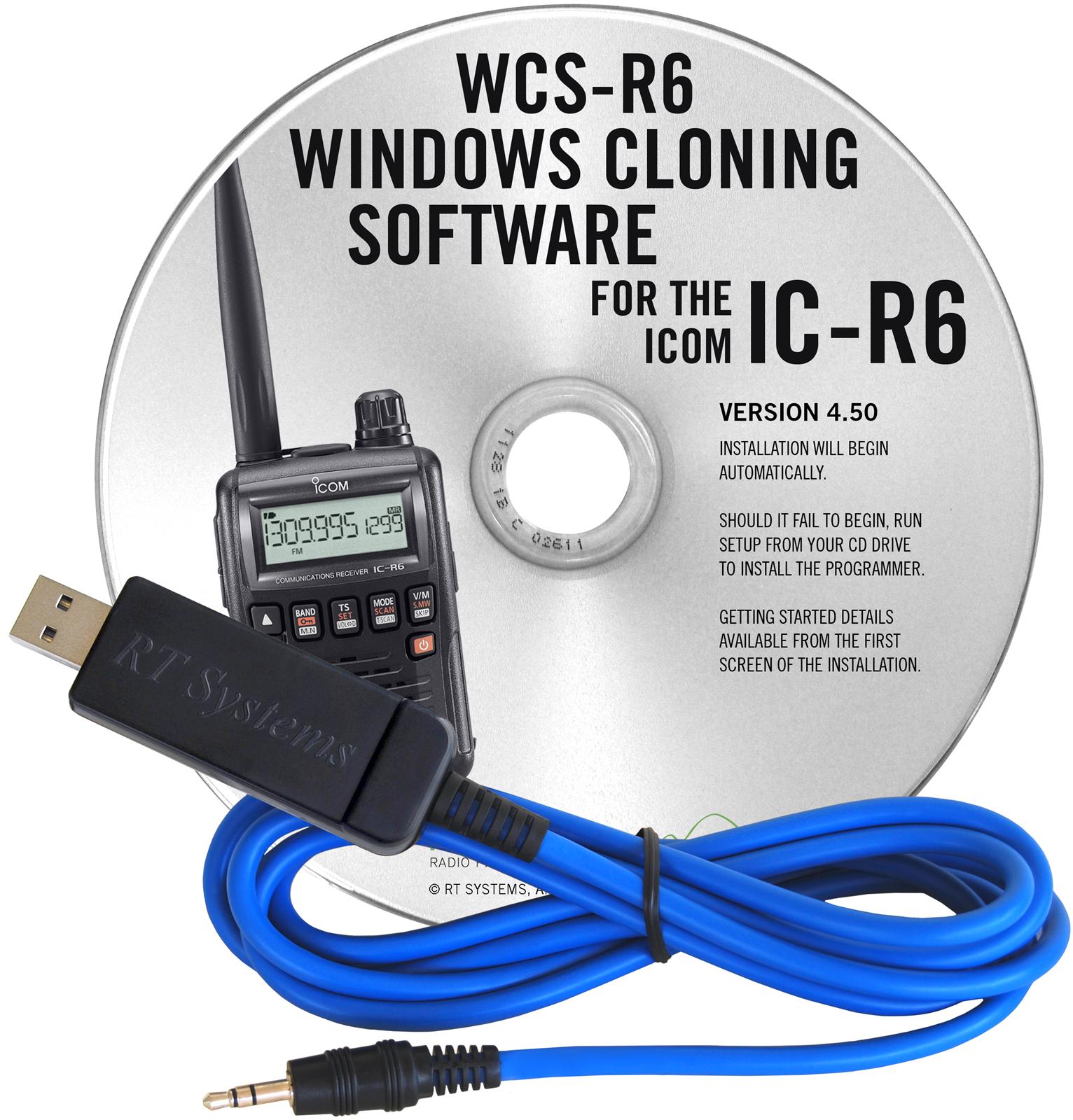 RT Systems Radio Programming Software WCS-R6-USB
