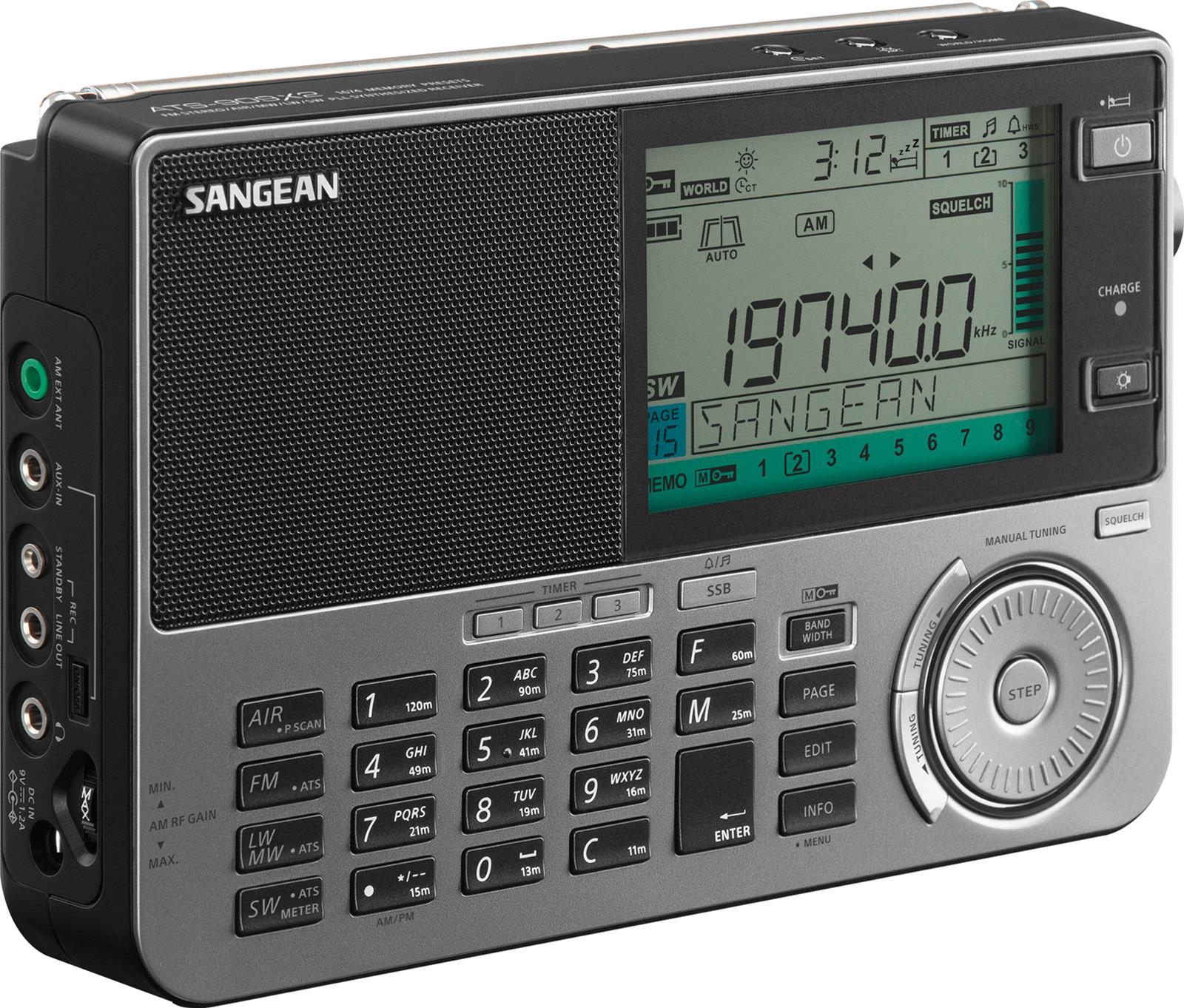 Sangean ATS-909X2 World-Band Portable Radios