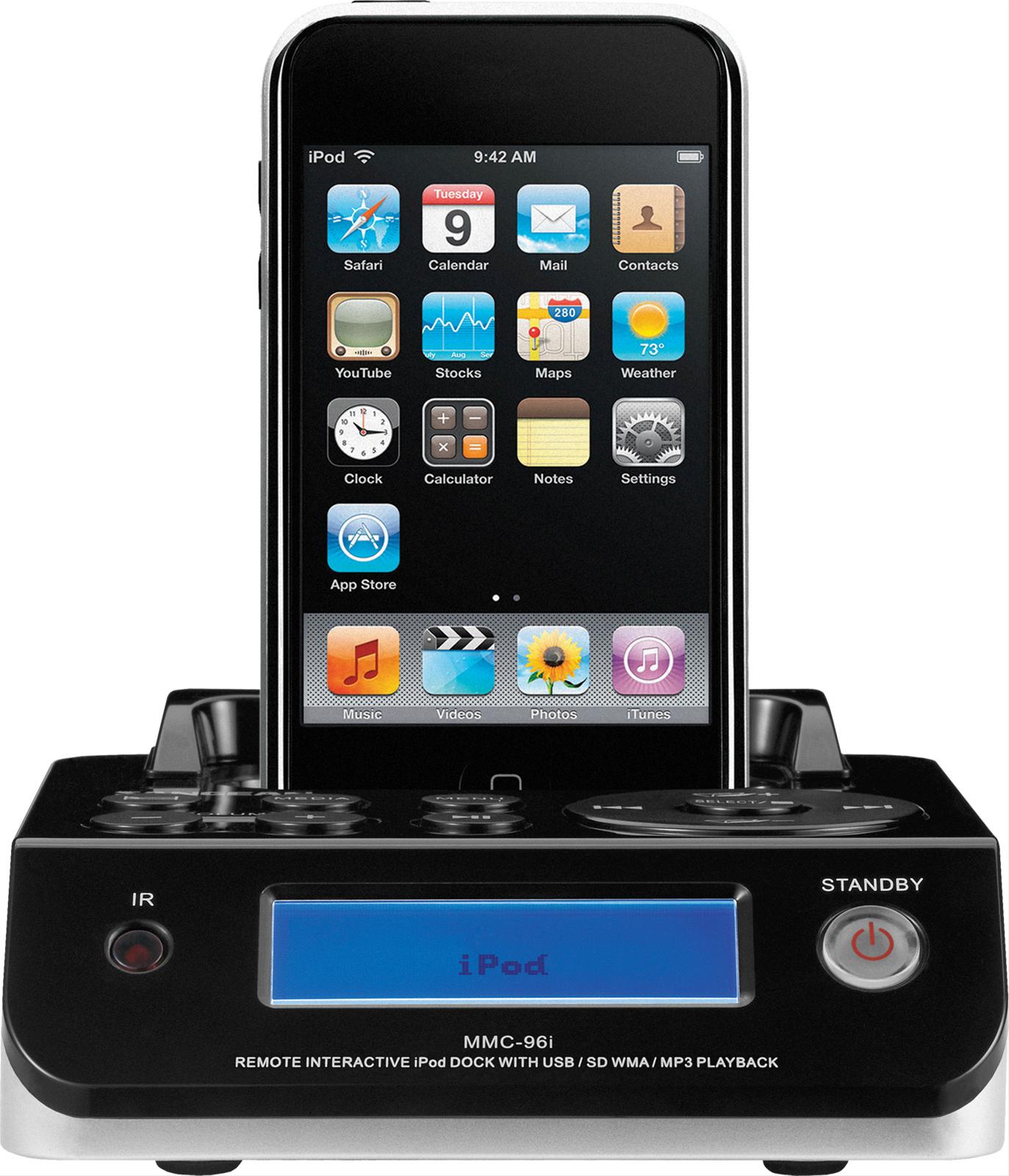 Sangean MMC-96i Table-Top iPod Docks