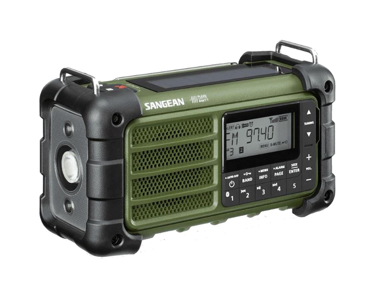 Sangean MMR-99 AM/FM-RDS/Weather/Bluetooth Emergency Radios