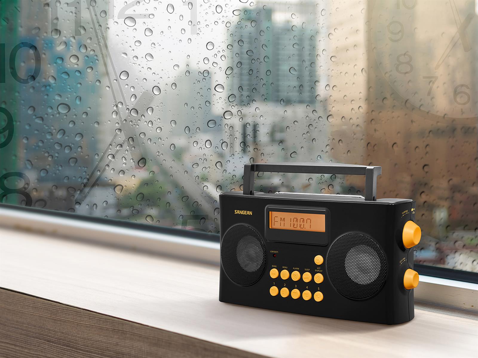 SANGEAN PRD17 Sangean PRD17 Portable Radio for Visually Impaired DX