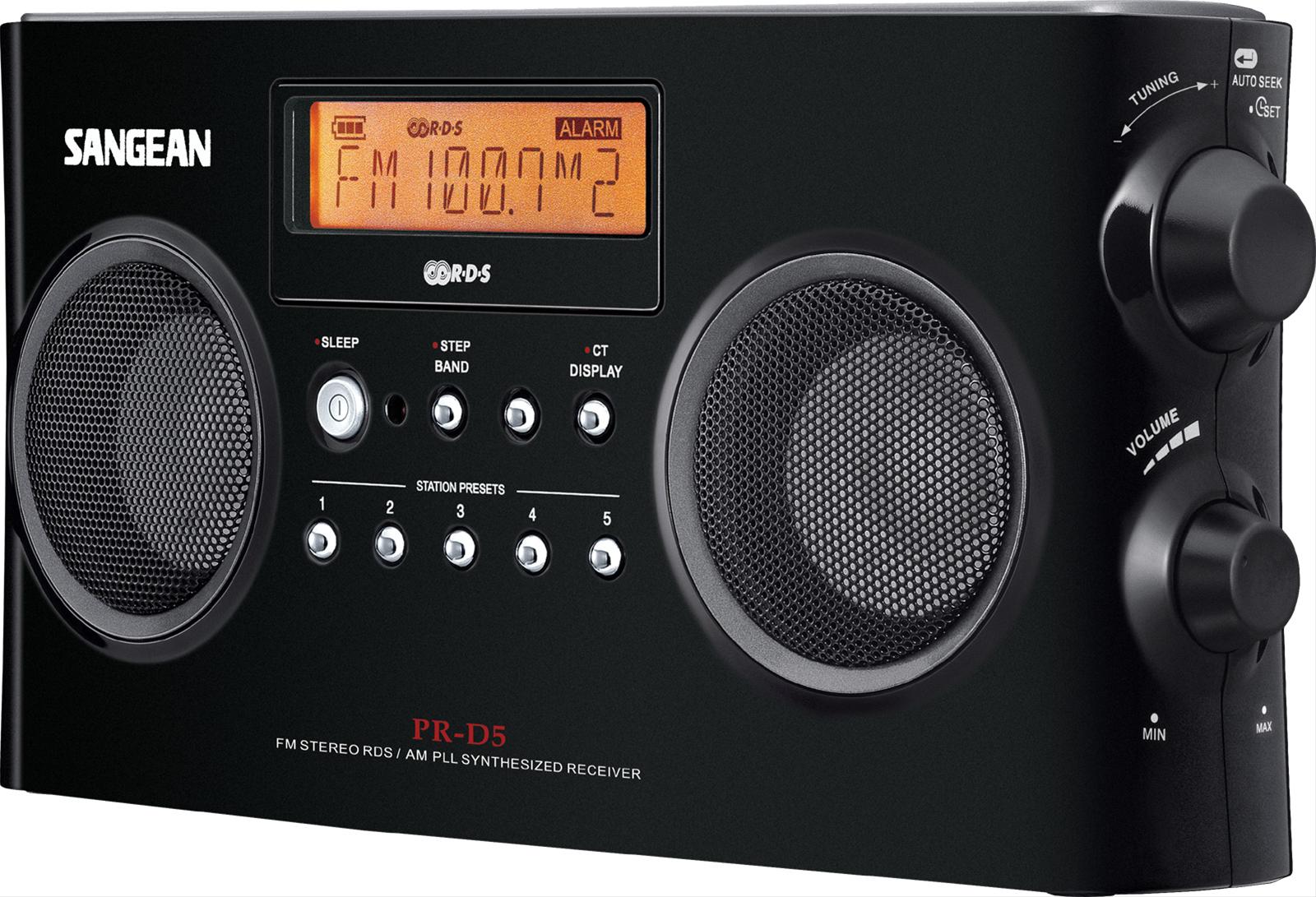SANGEAN PRD5BK Sangean PRD5 Portable Radios DX Engineering