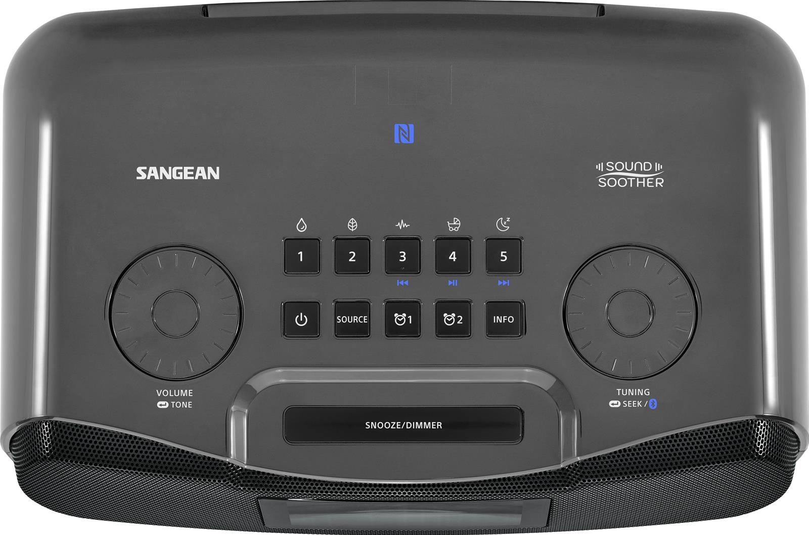 SANGEAN RCR30 Sangean RCR30 AMFM Stereo Bluetooth Sound Soother