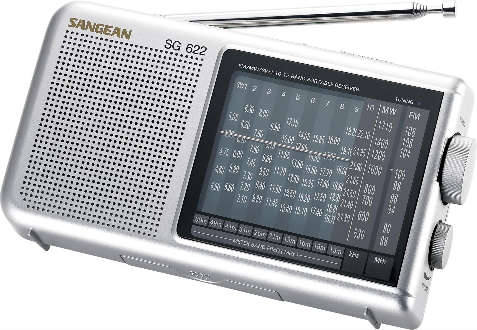 Sangean Sg 622 Sangean Pt 10 World Band Portable Radios Dx Engineering