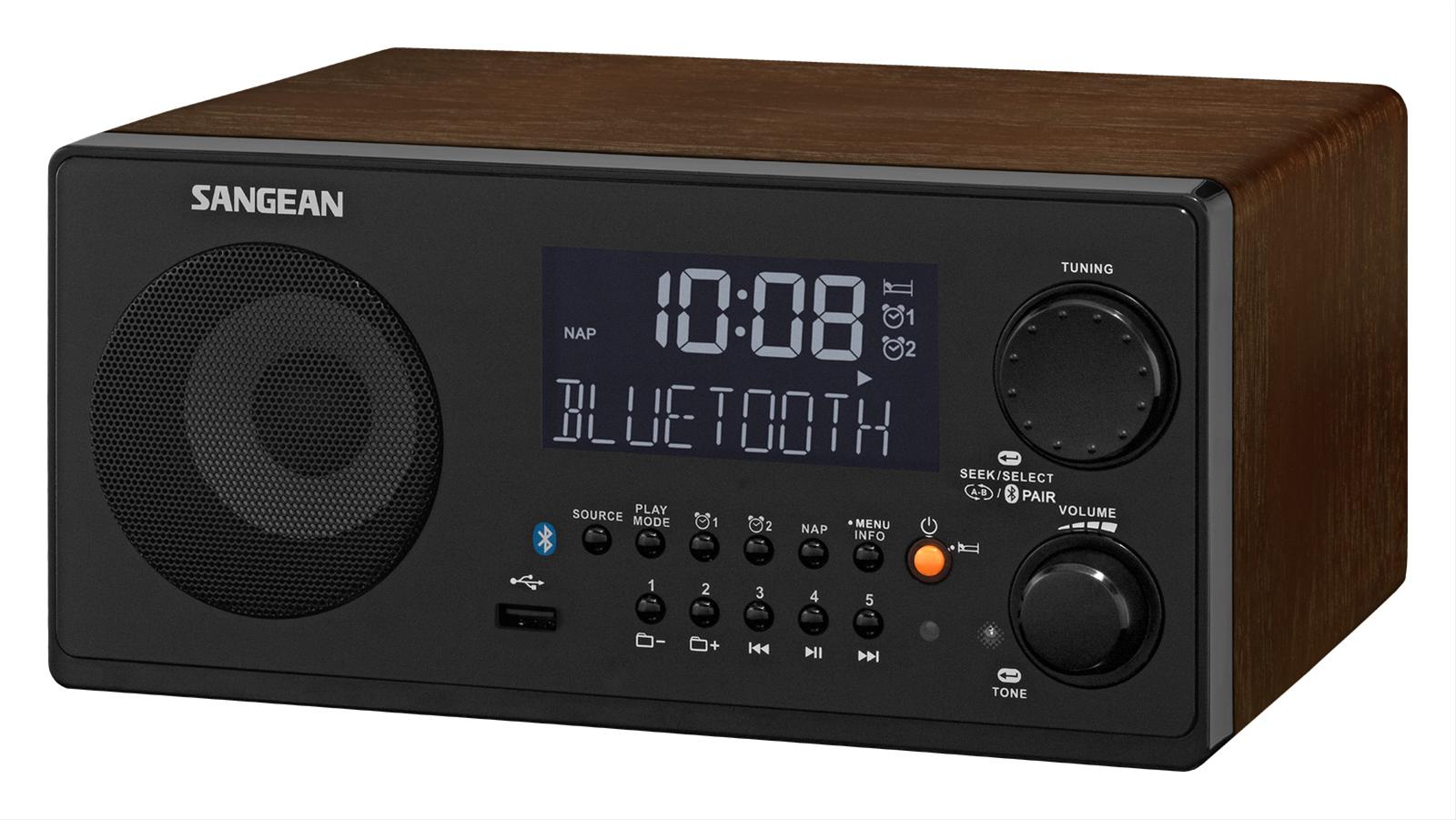 WR-22WL AM/FM/HD/Bluetooth Tabletop Radio - Thumbnail 2